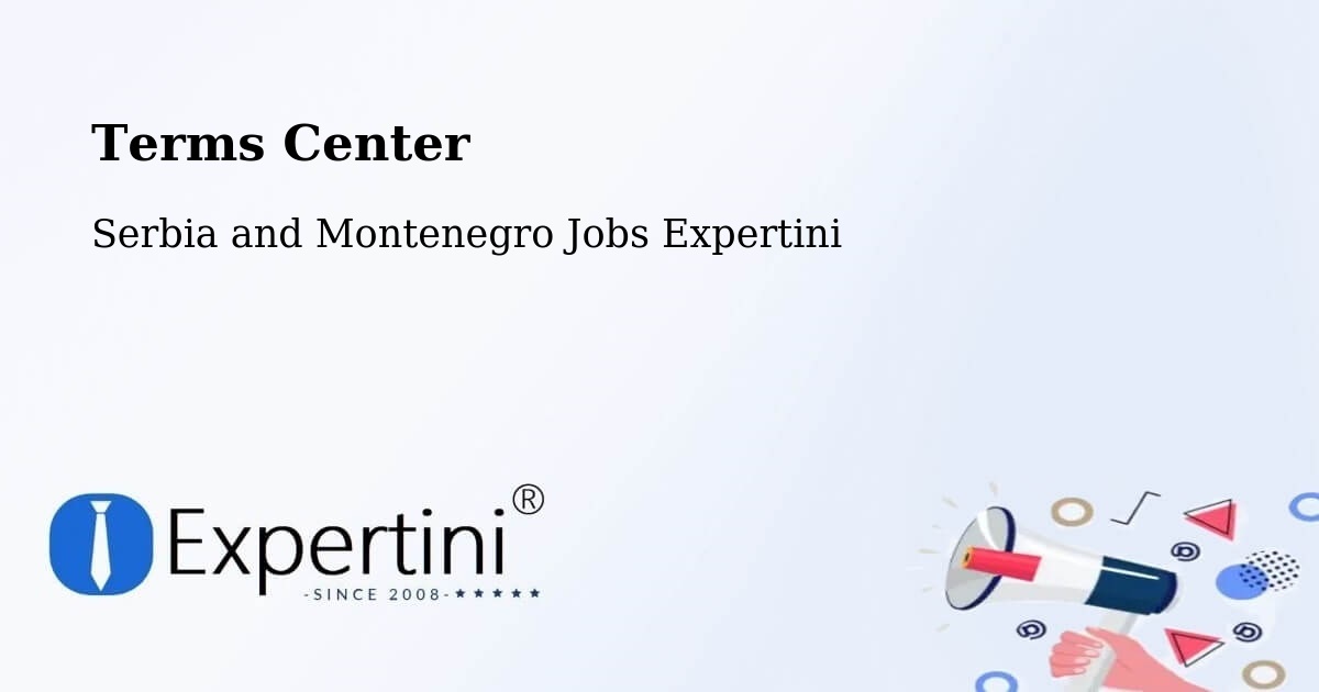Terms of Service – Rougemont - Serbia and Montenegro Jobs Expertini